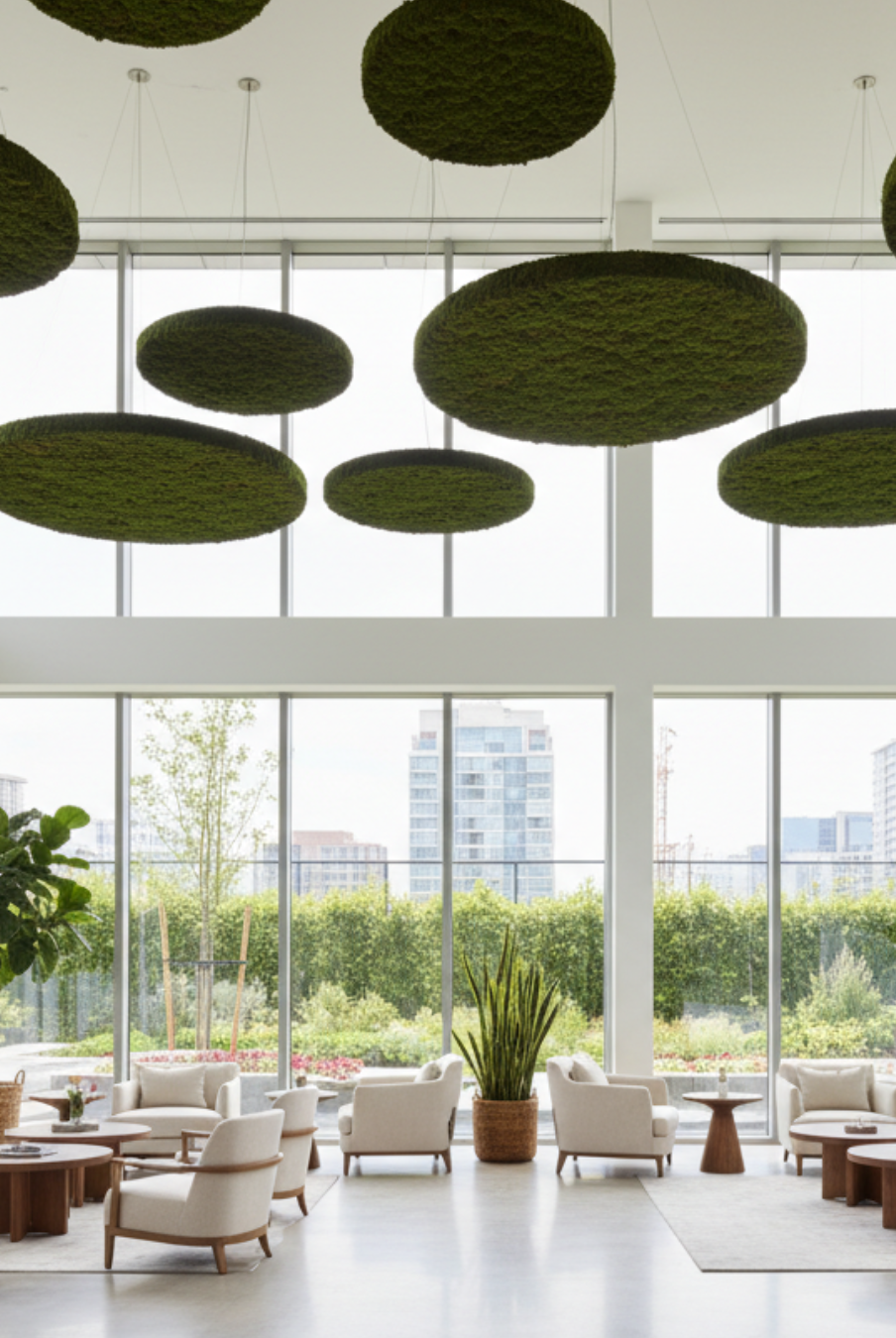 Preserved Botanical Systems for Architectural Interiors
