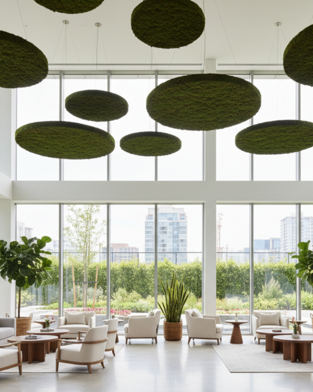 Preserved Botanical Systems for Architectural Interiors